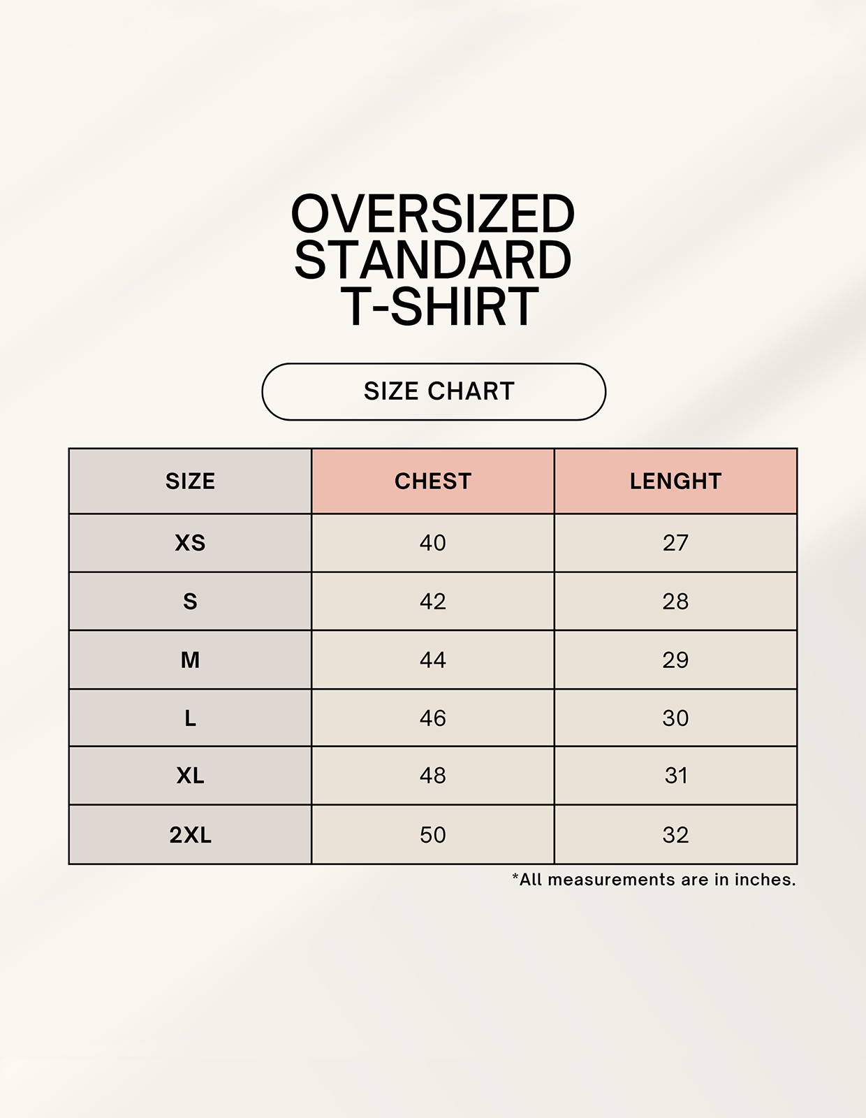 GHOST TRUE GHOST OVERSIZED TEE