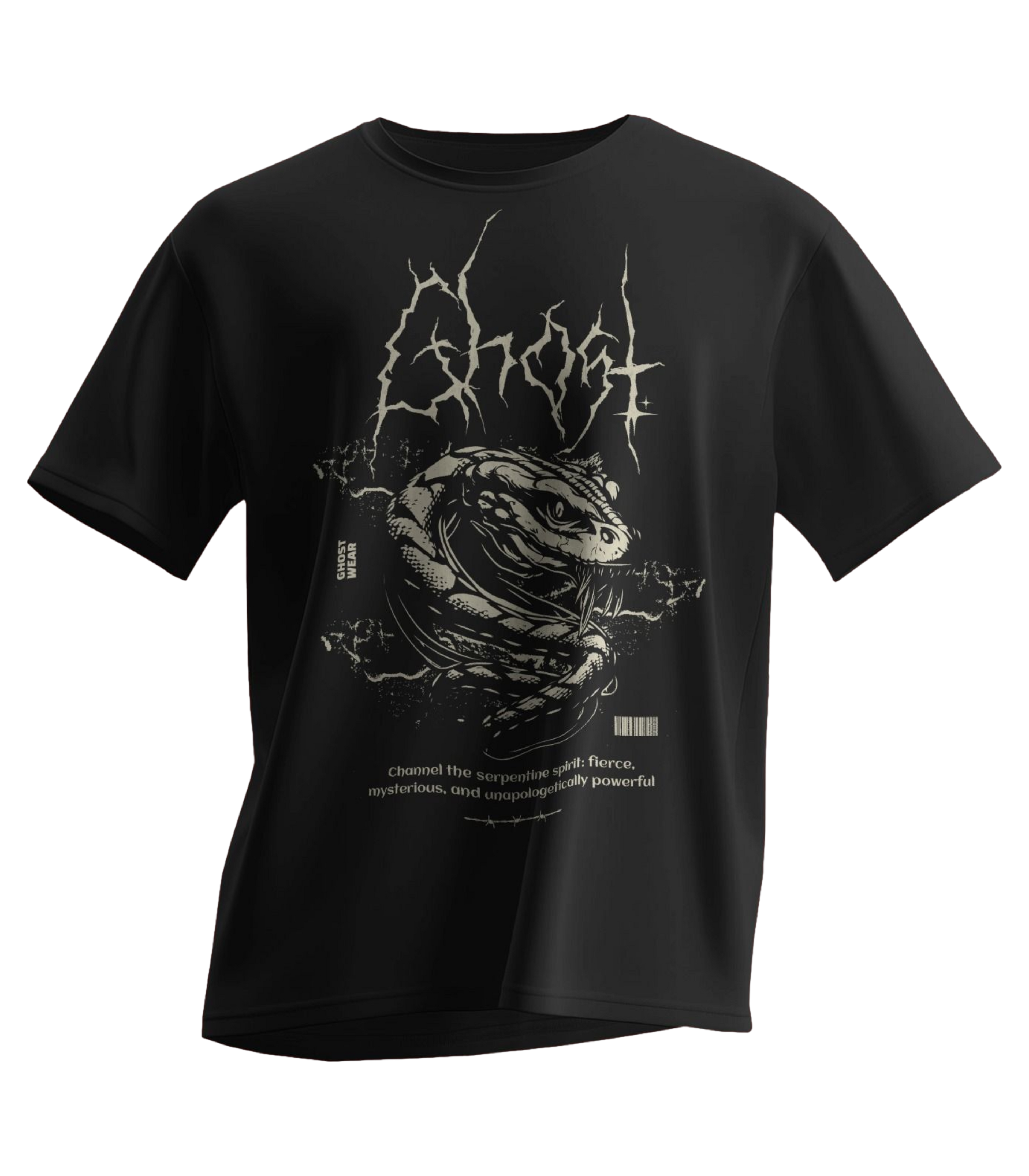 GHOST VENOM  OVERSIZED TEE