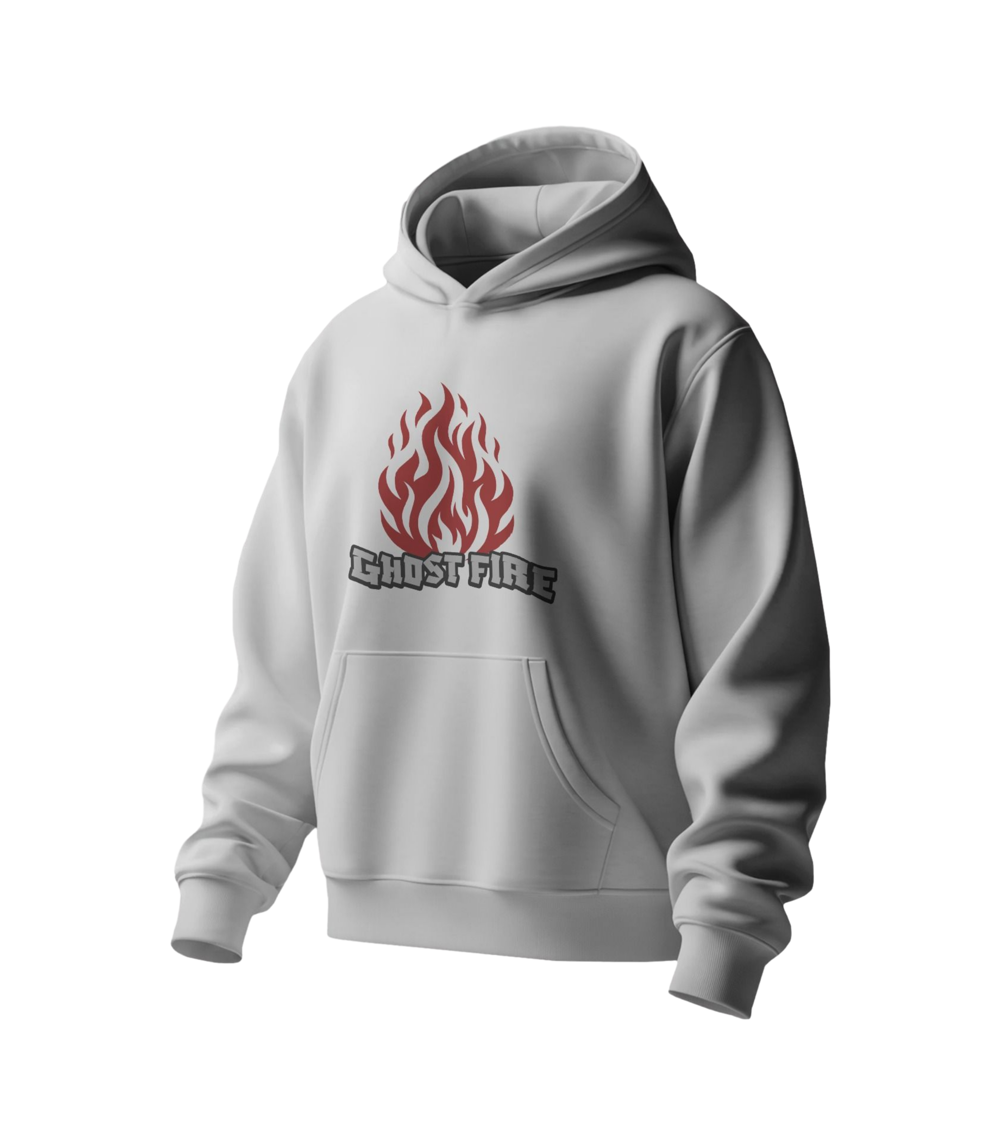 GHOST FIRE OVERSIZED HOODIE