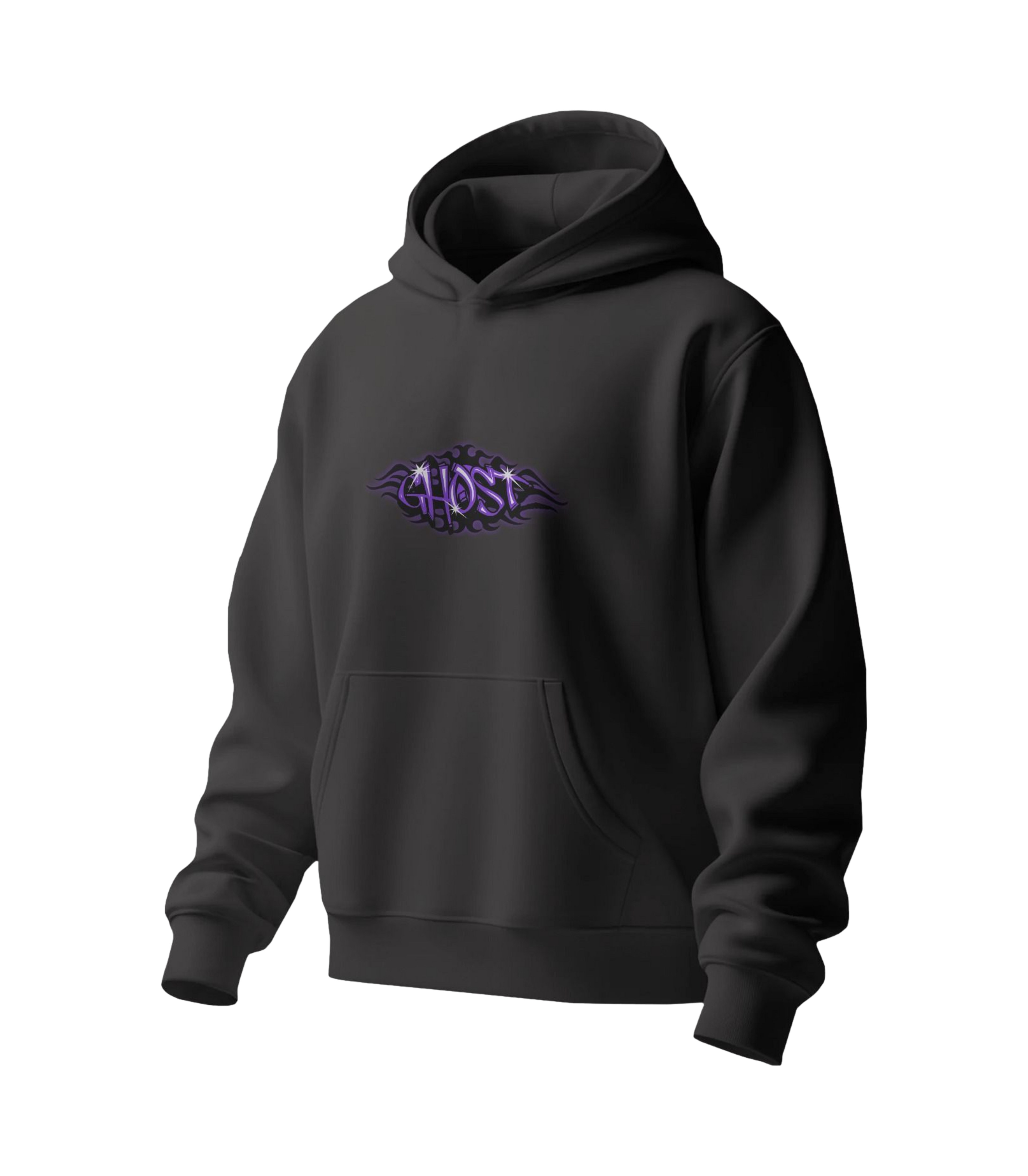 GHOST OVERSIZED HOODIE