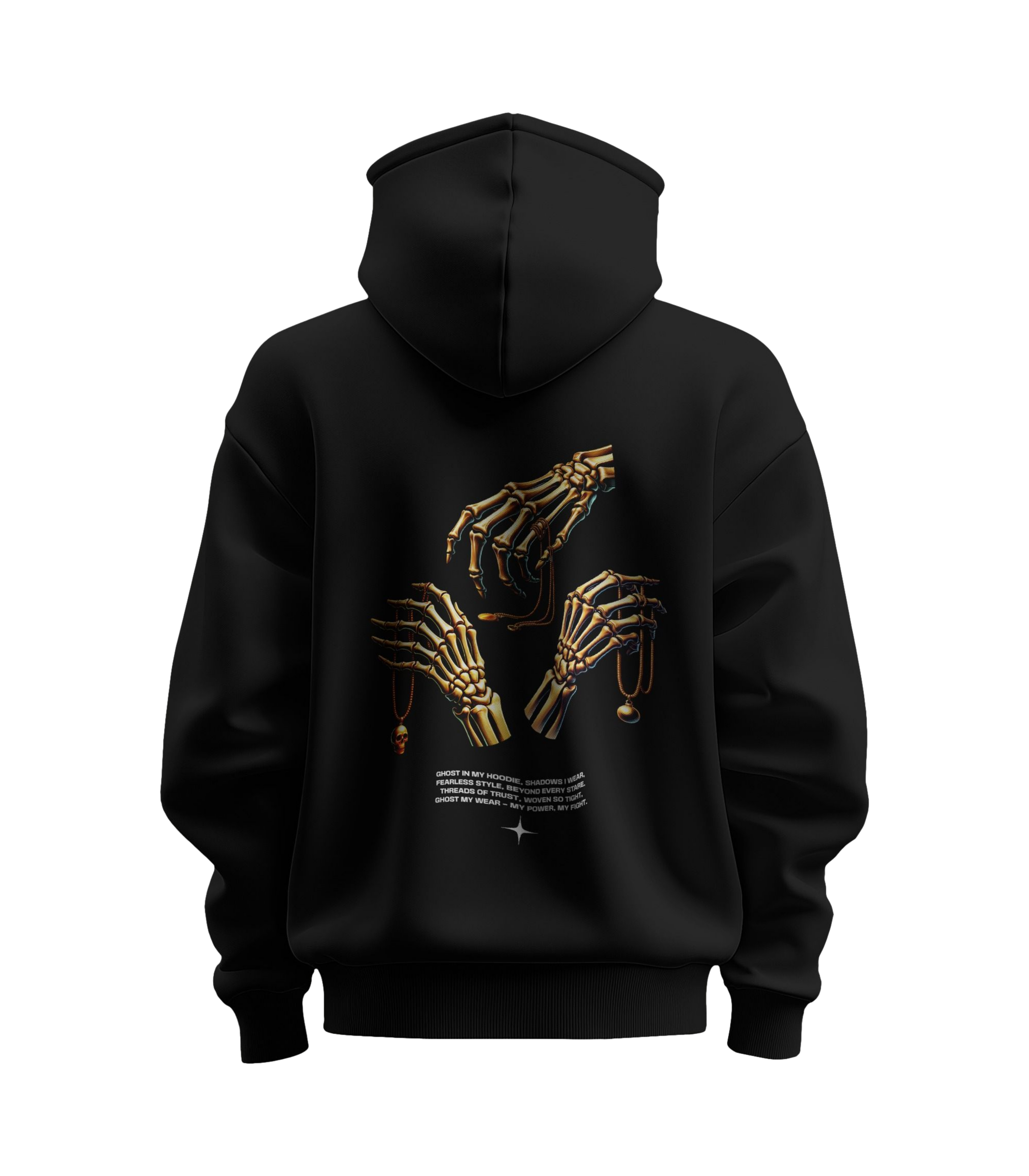 GHOST WEAR WITH PRIDE OVERSIZED HOODIE