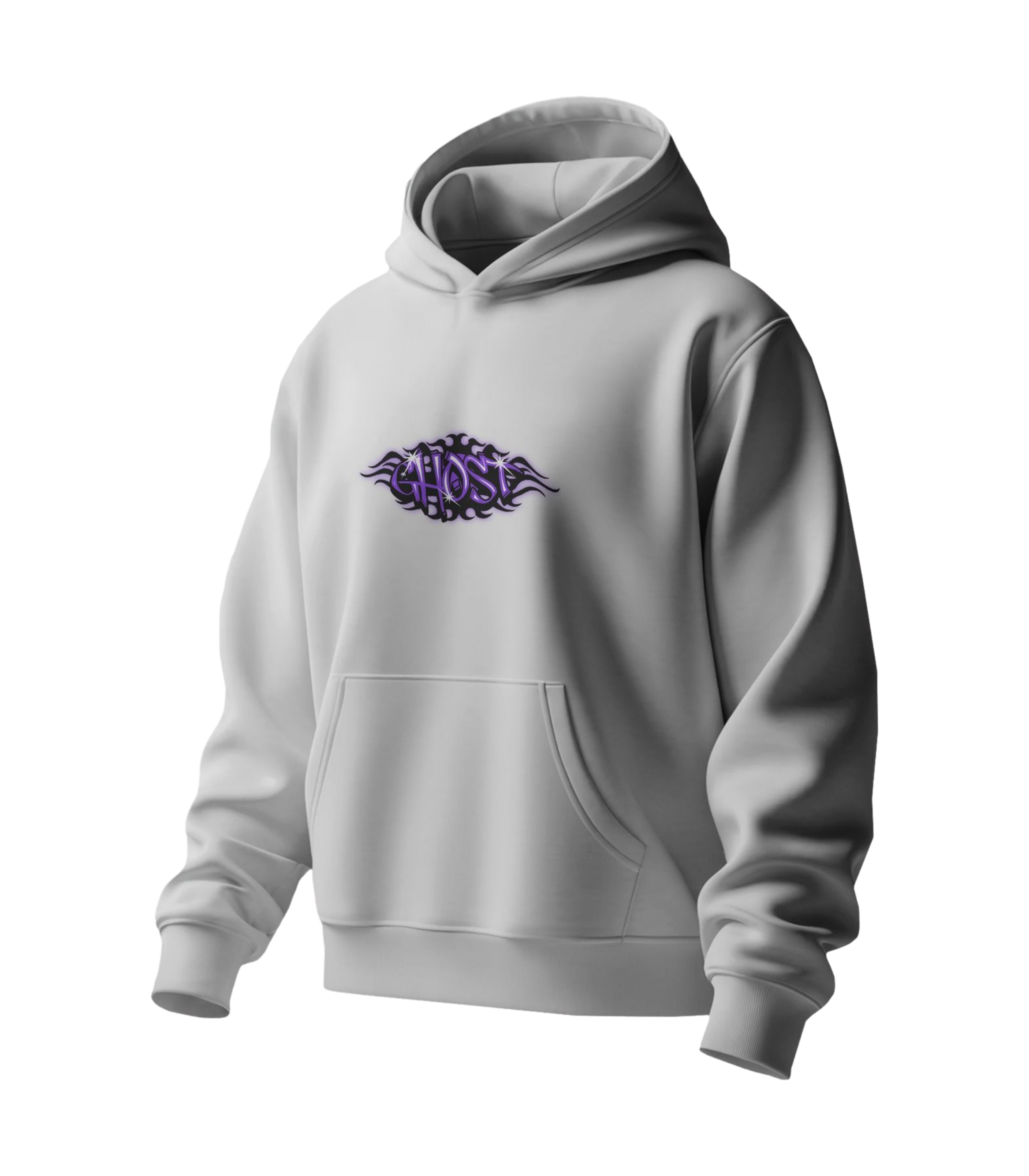 GHOST OVERSIZED HOODIE