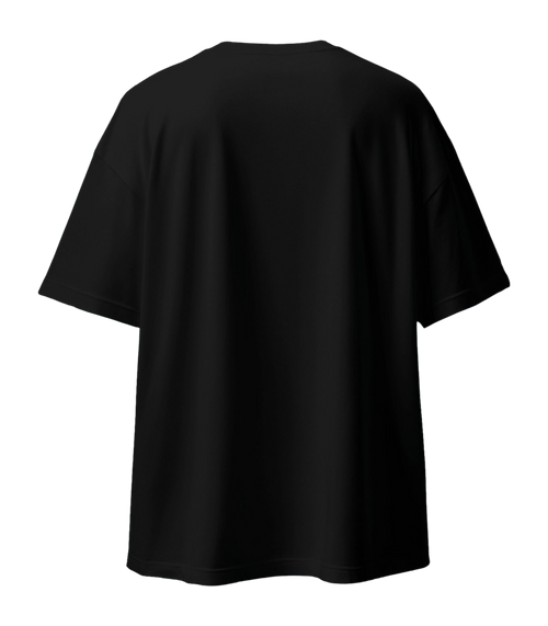 DARKNESS TERRY OVERSIZED TEE