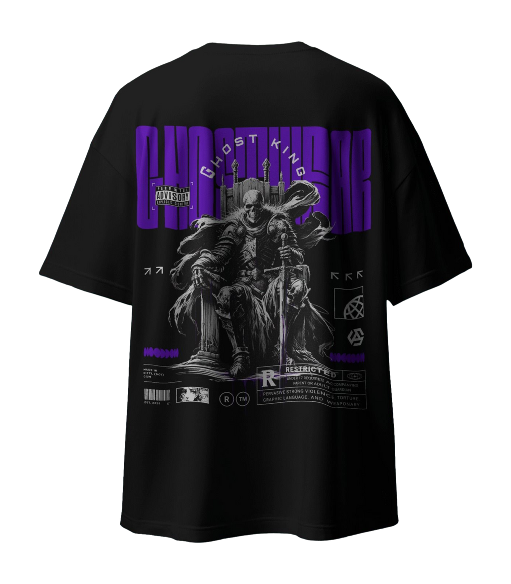 GHOST LORD KING OVERSIZED TEE