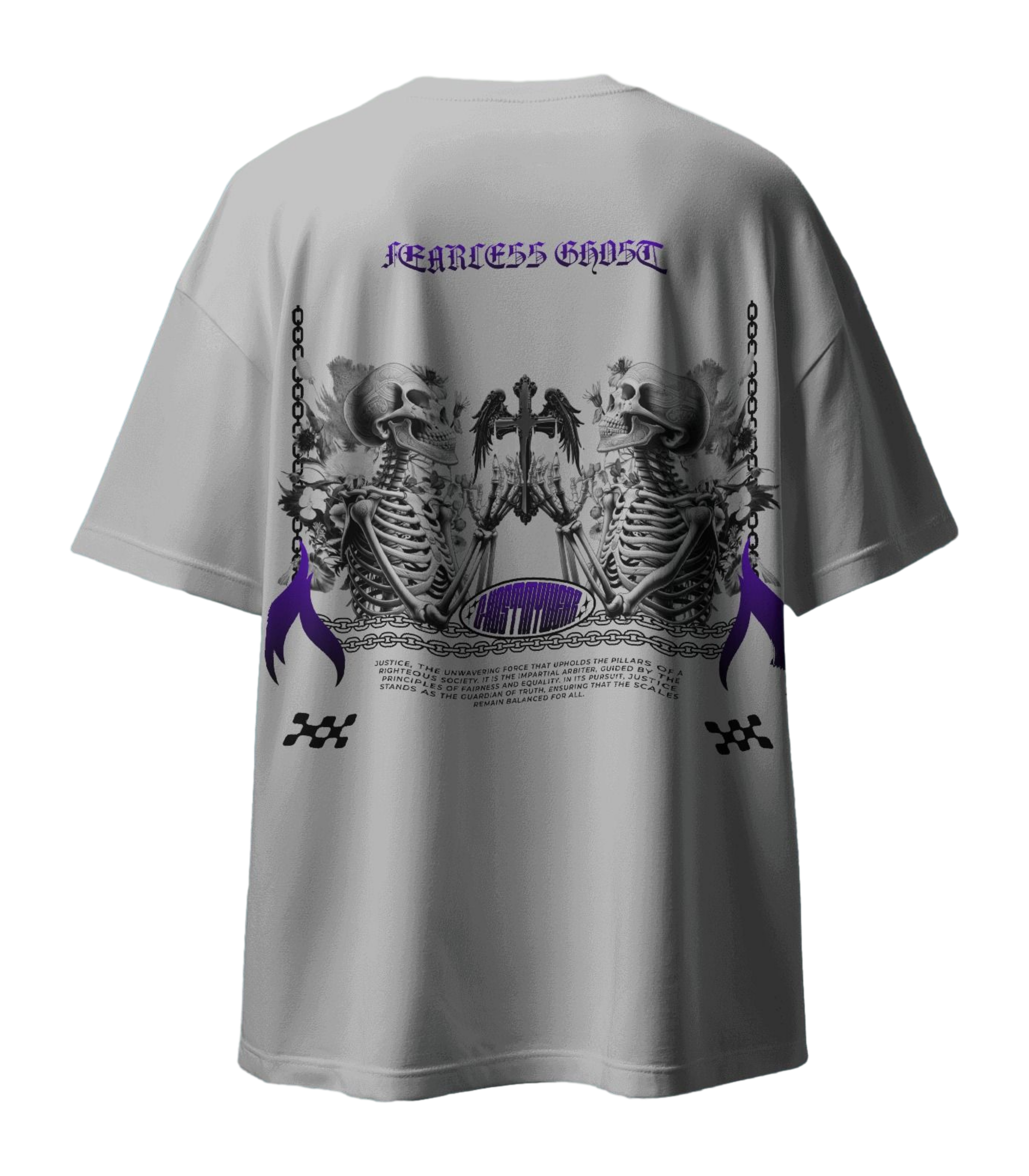 FEARLESS GHOST WEAR OVERSIZED TEE
