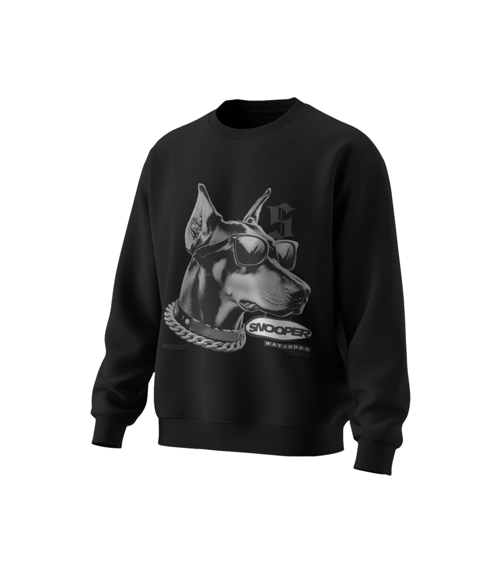 SNOOPER WATCHDOG OVERSIZED SWEATSHIRT