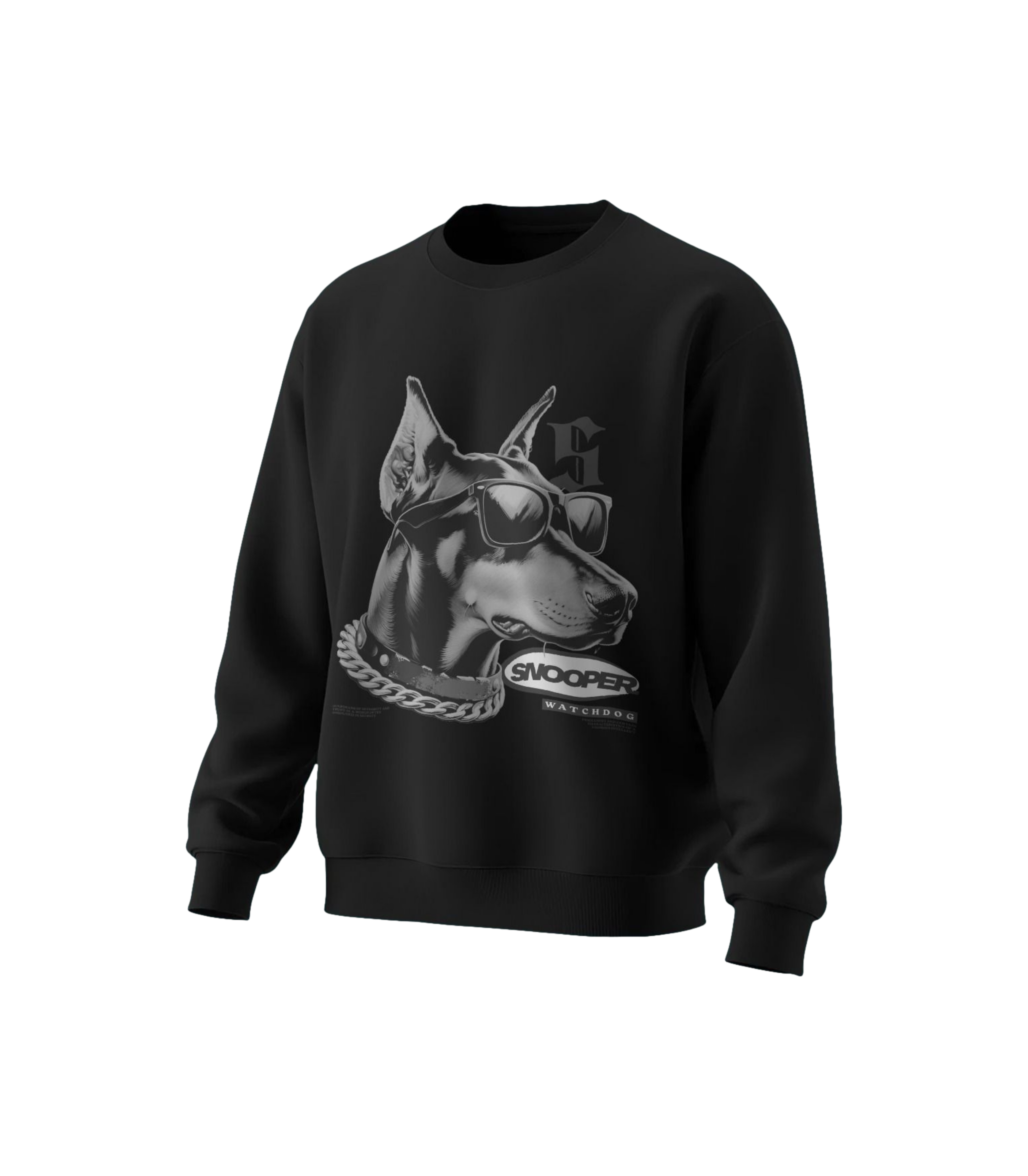 SNOOPER WATCHDOG OVERSIZED SWEATSHIRT