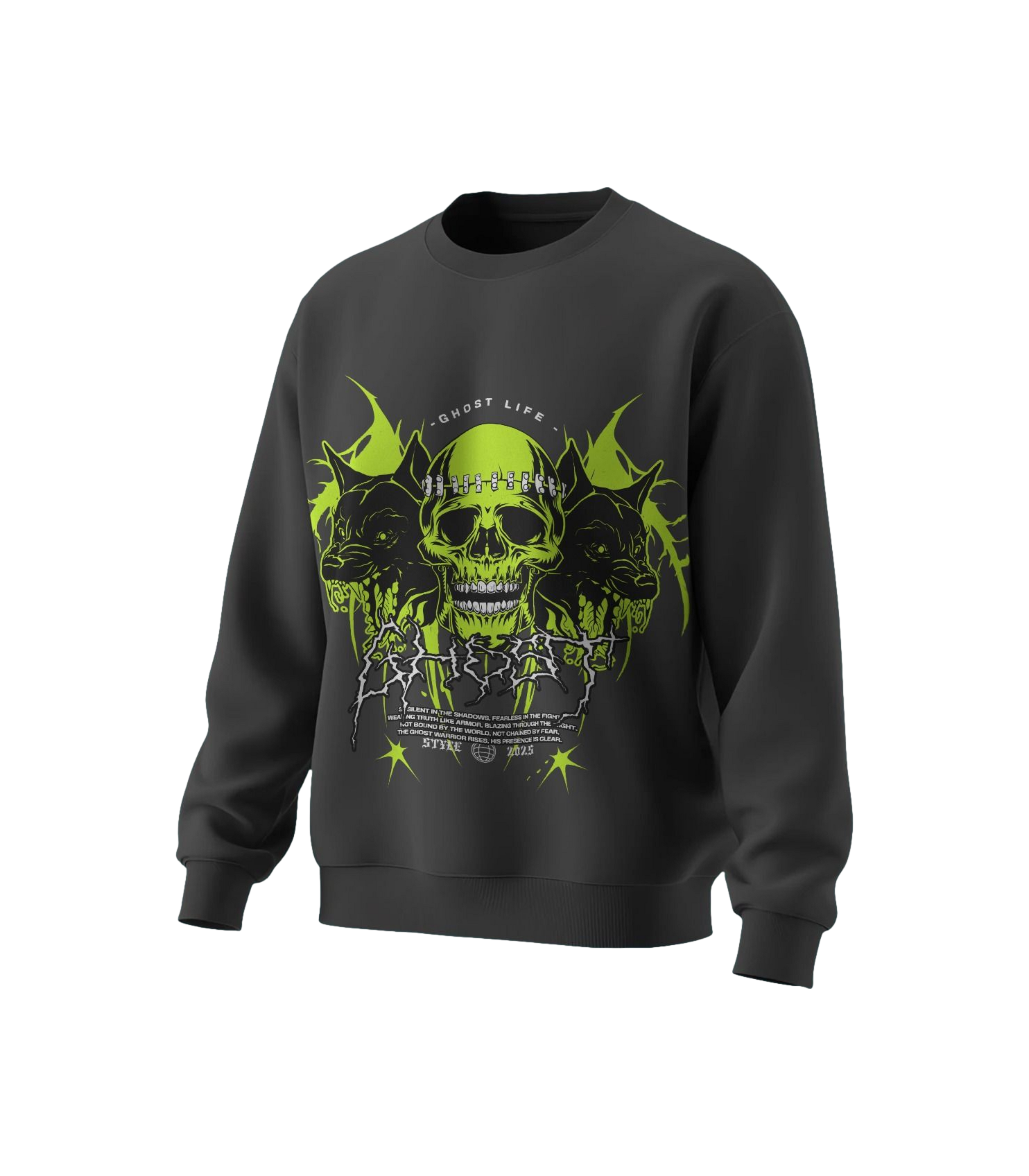 GHOST LIFE OVERSIZED SWEATSHIRT