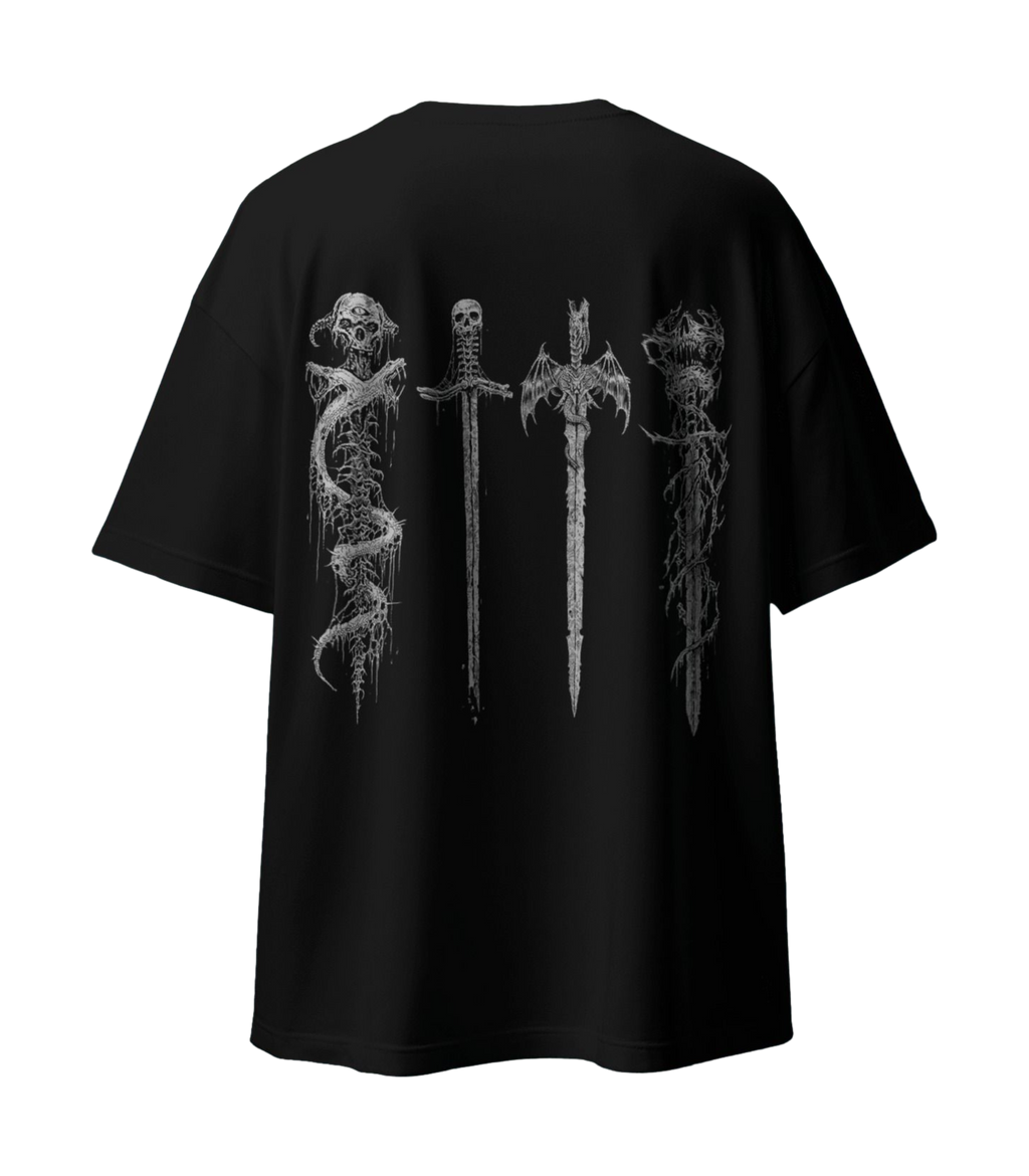 GHOST WEAR OVERSIZED TEE