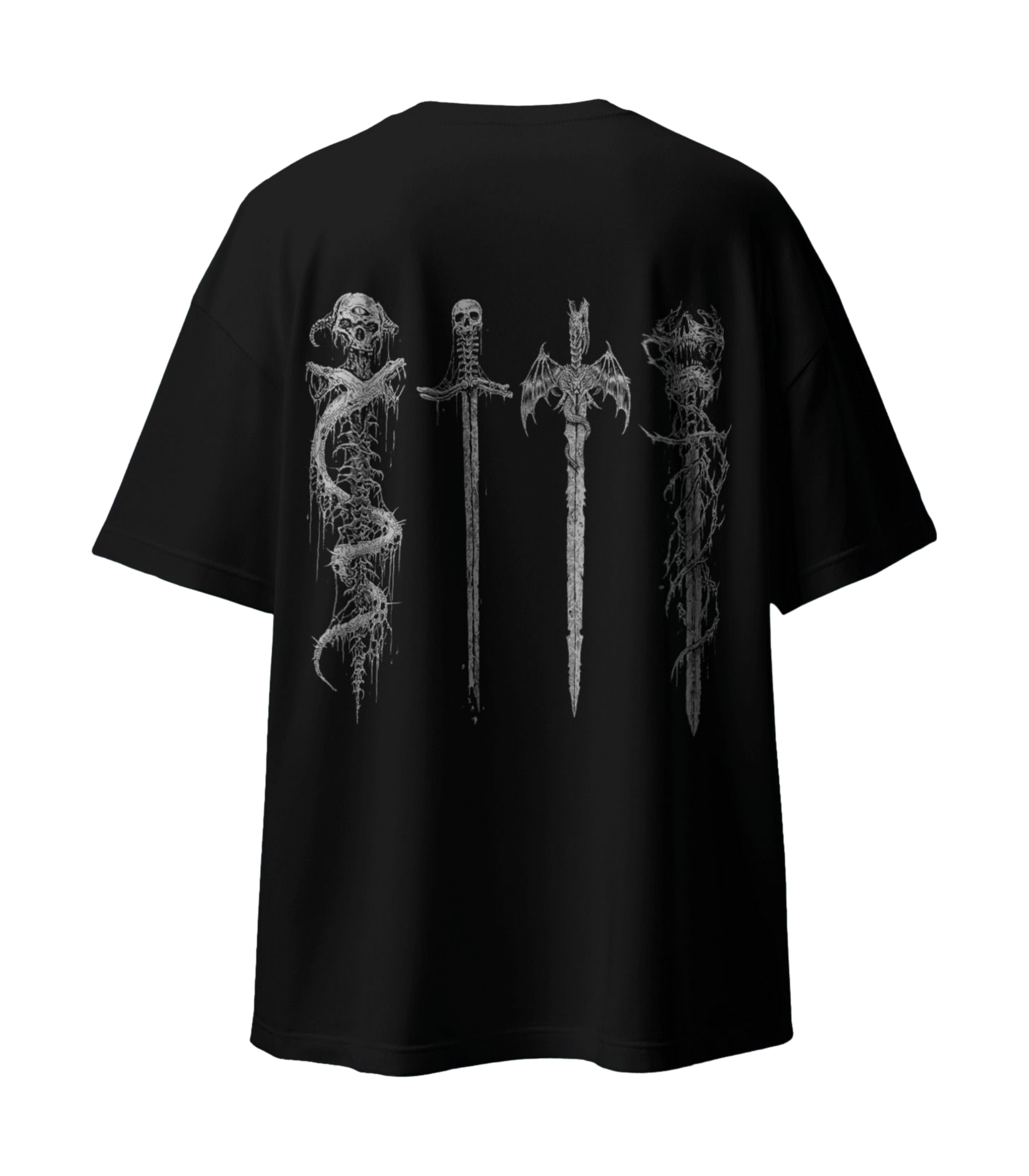 GHOST WEAR OVERSIZED TEE