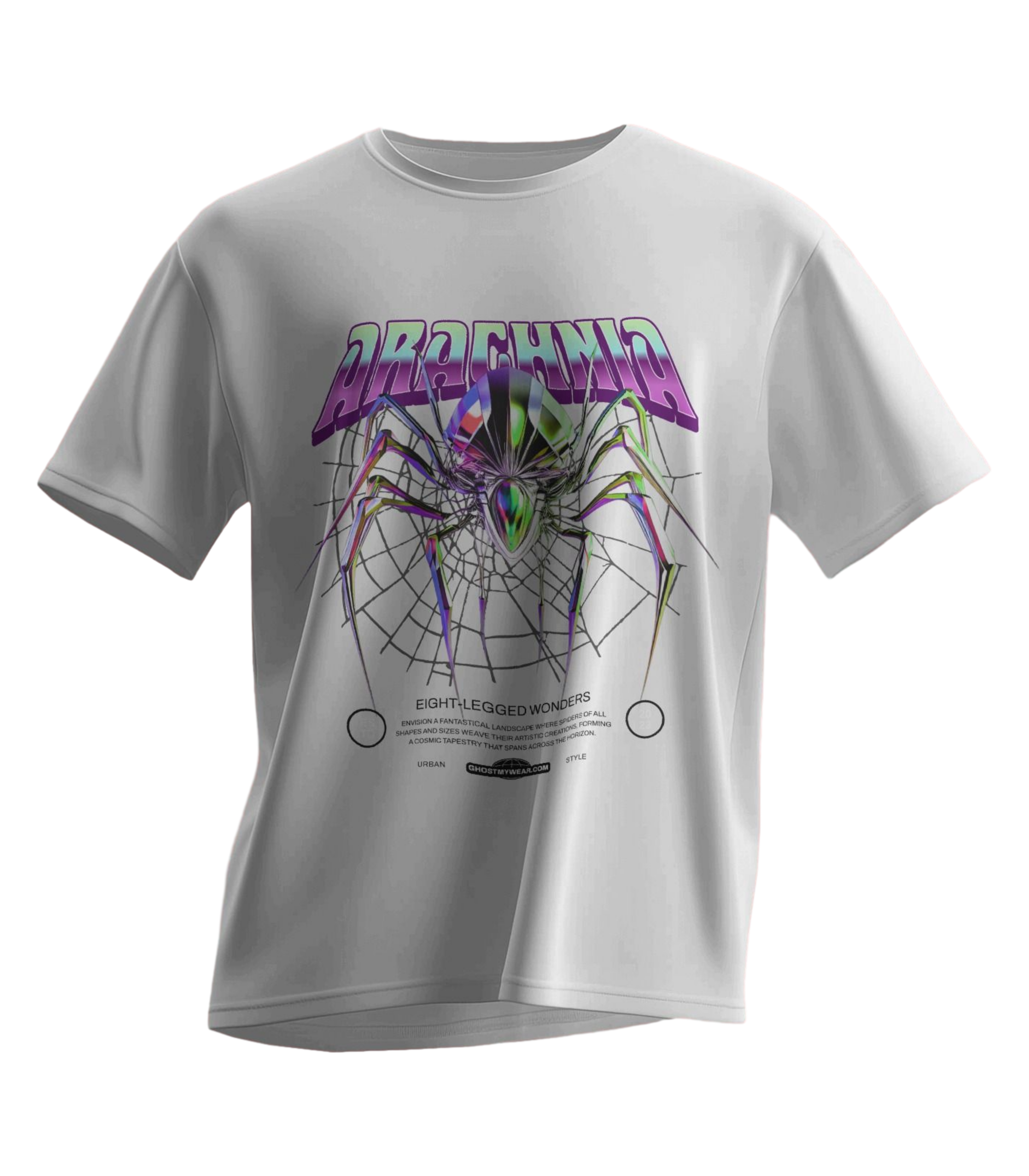 GHOST TERRY OVERSIZED TEE