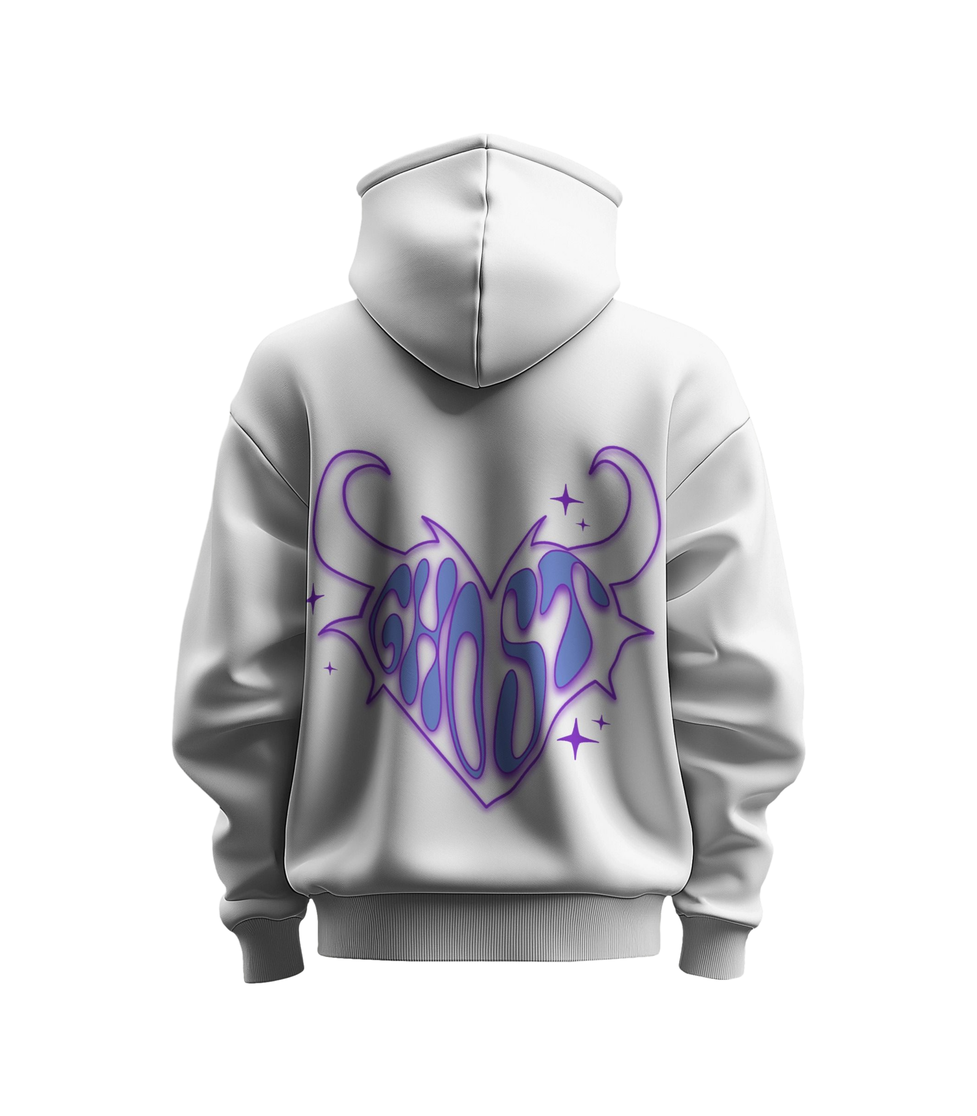 GHOST OVERSIZED HOODIE