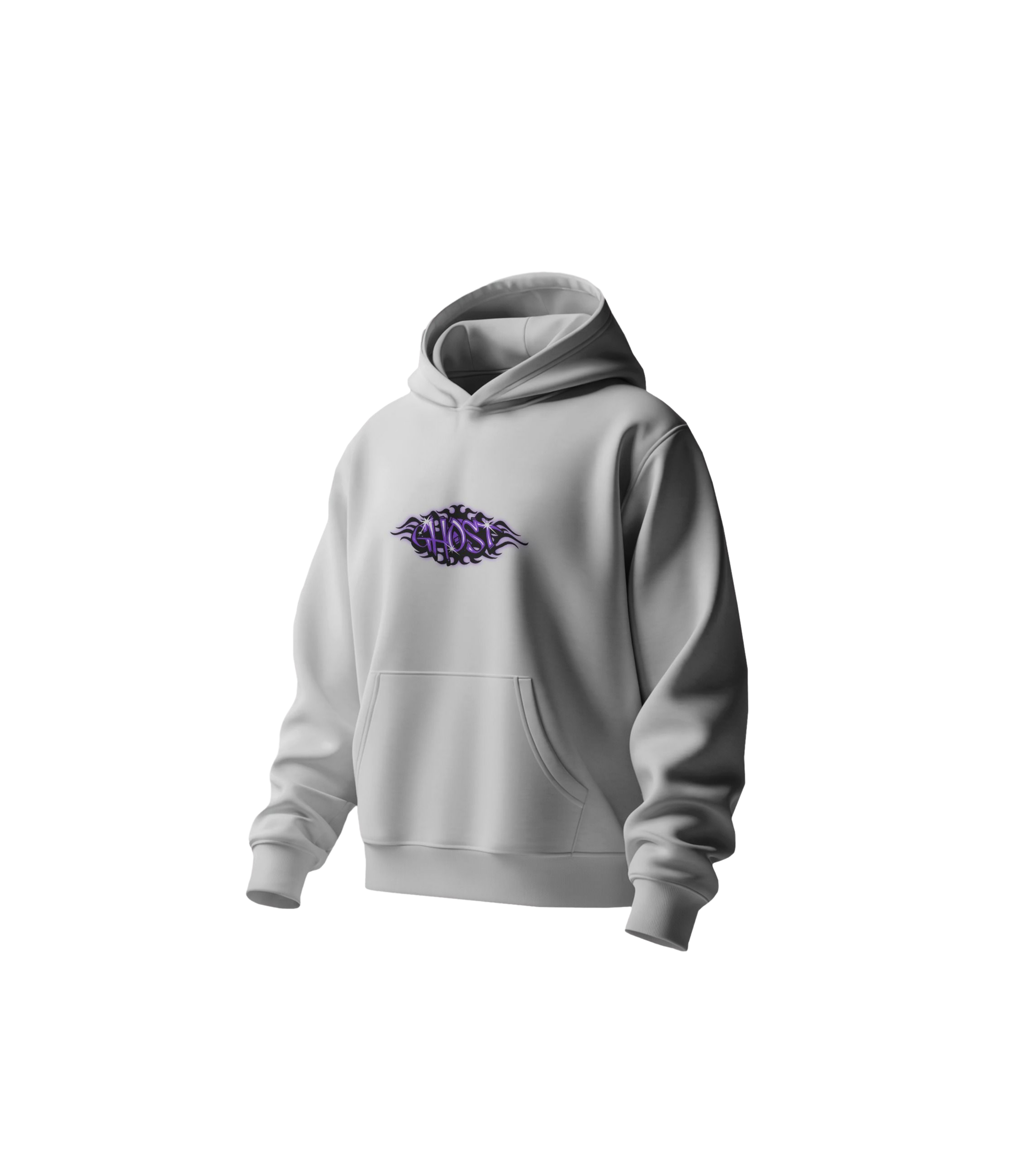 GHOST OVERSIZED HOODIE