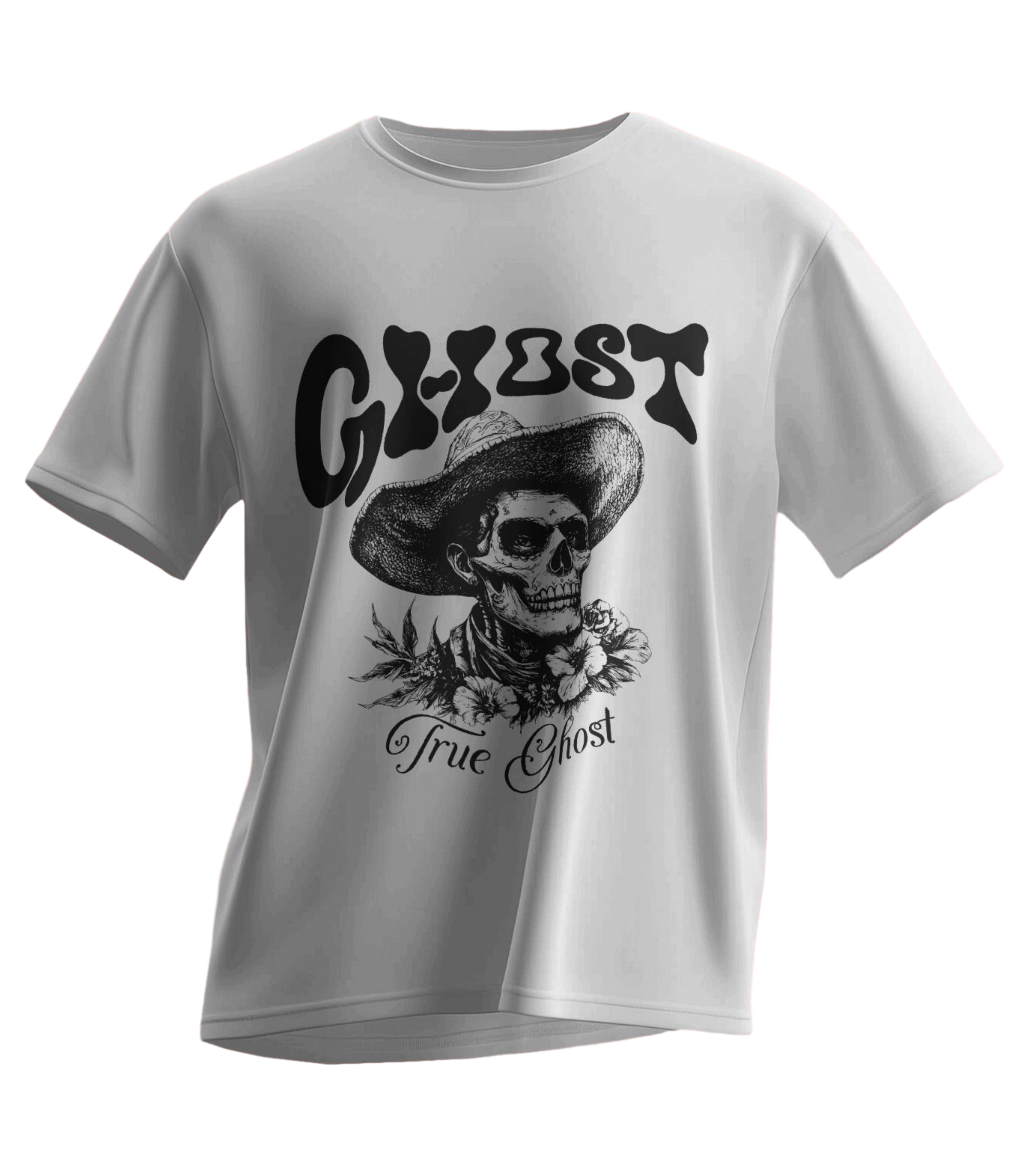 GHOST TRUE GHOST OVERSIZED TEE