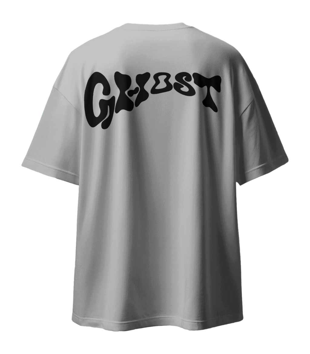 TRUE GHOST OVERSIZED TEE