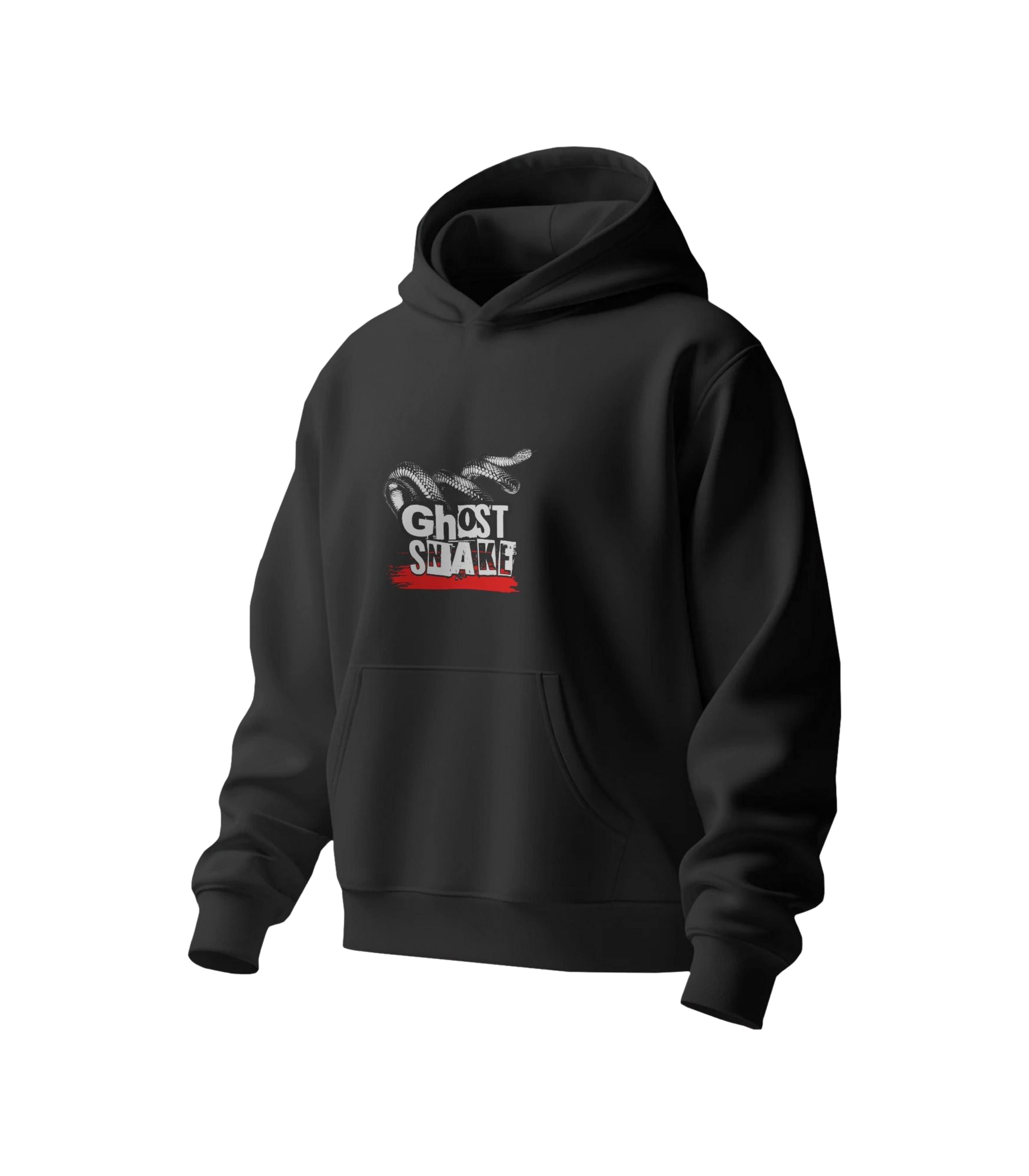 GHOST SNAKE OVERSIZED HOODIE