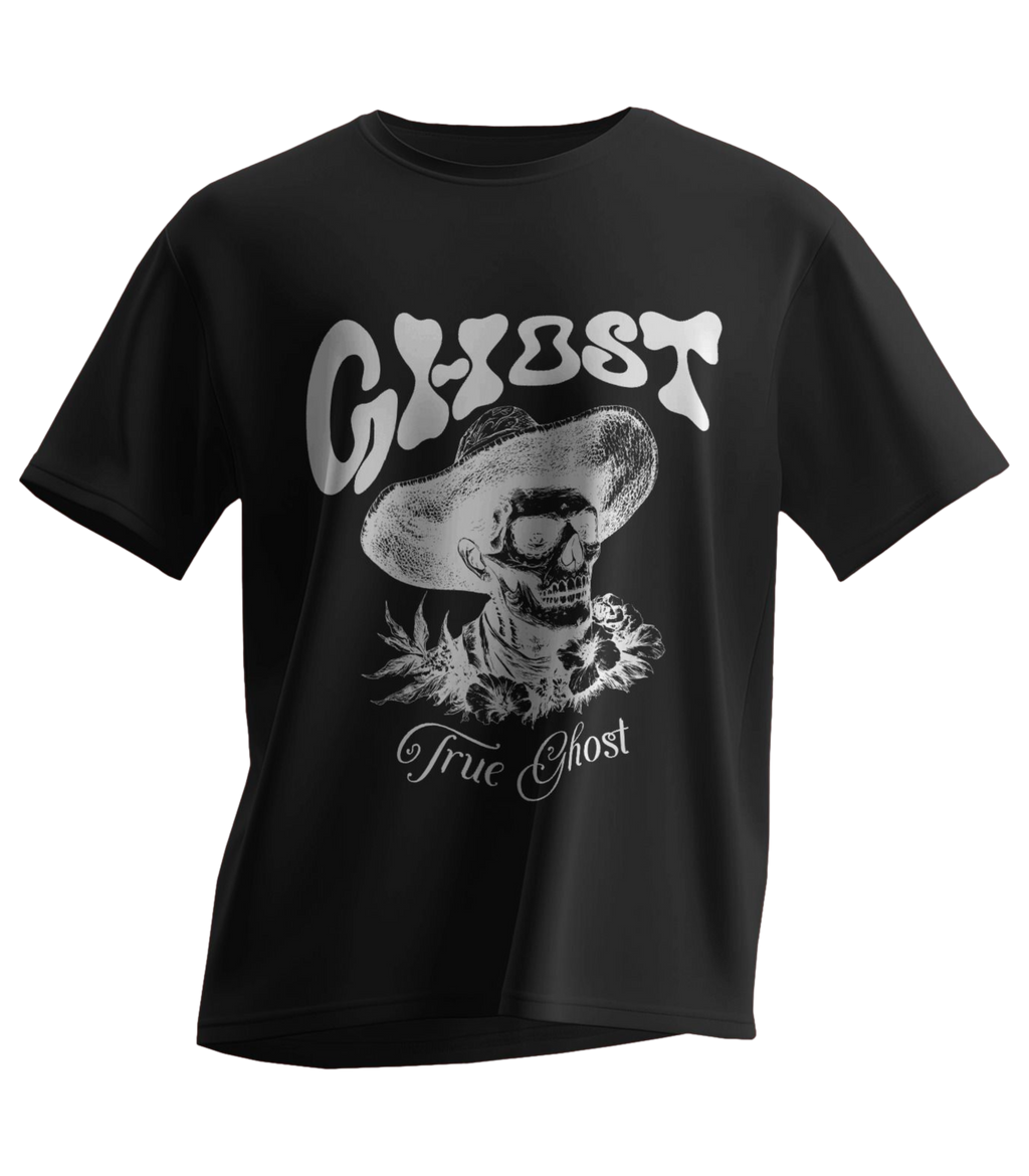 TRUE GHOST OVERSIZED TEE