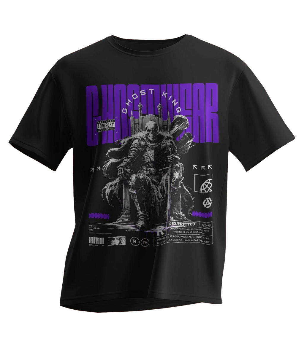 GHOST LORD KING OVERSIZED TEE