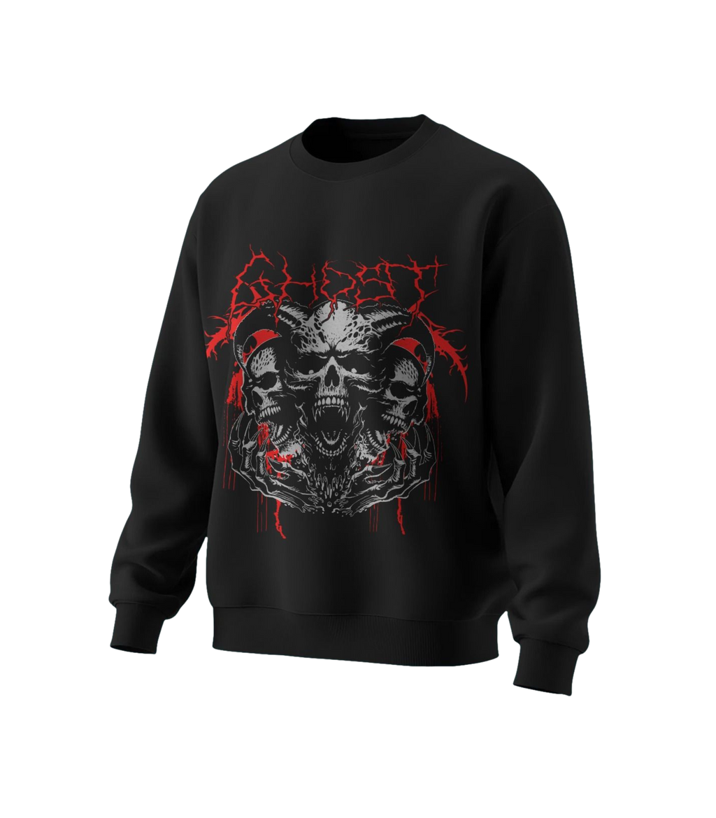 GHOST BLOOD OVERSIZED SWEATSHIRT
