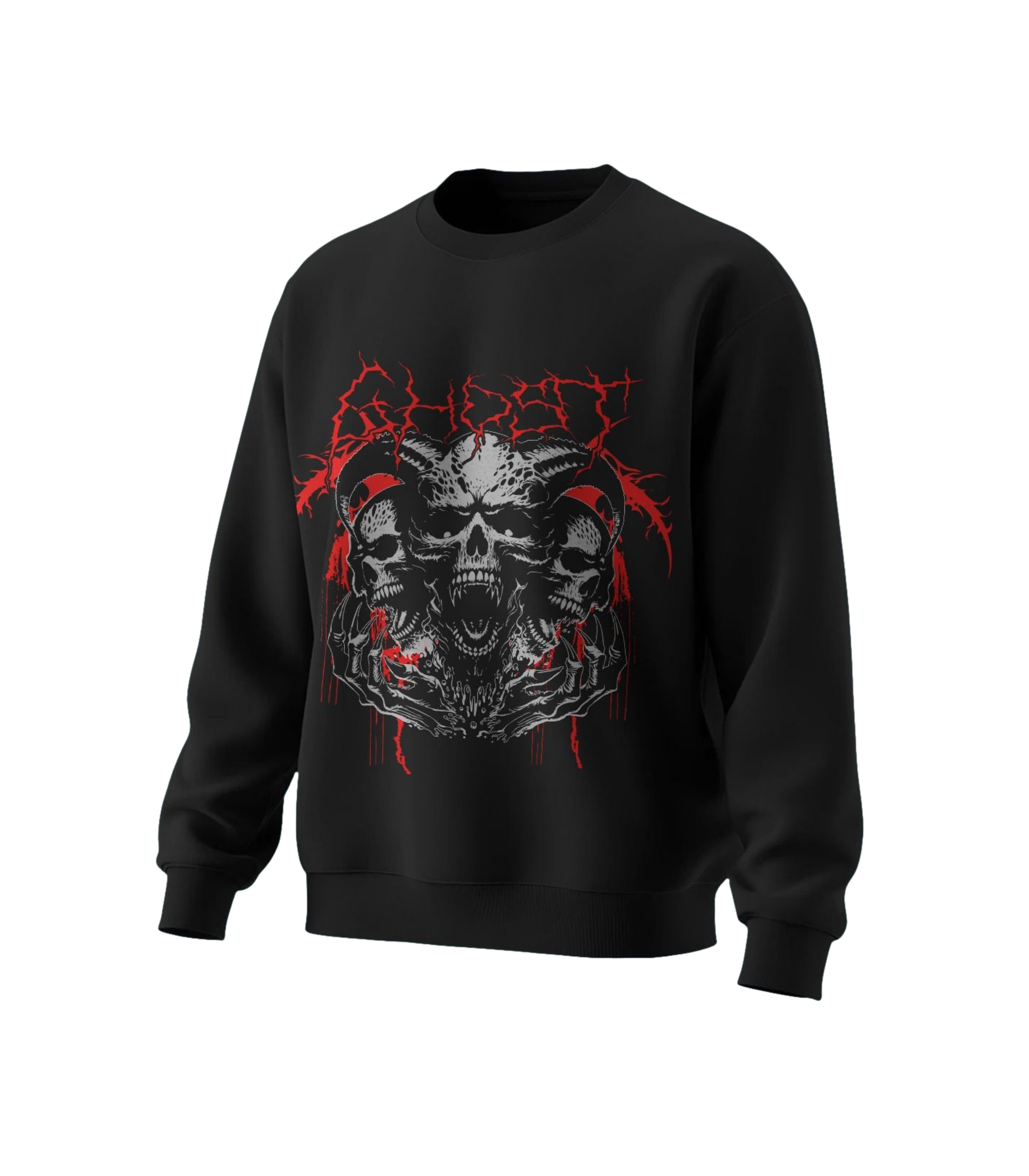 GHOST BLOOD OVERSIZED SWEATSHIRT
