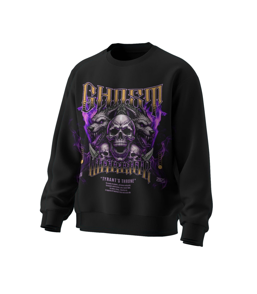 GHOST WARRIOR OVERSIZED SWEATSHIRT