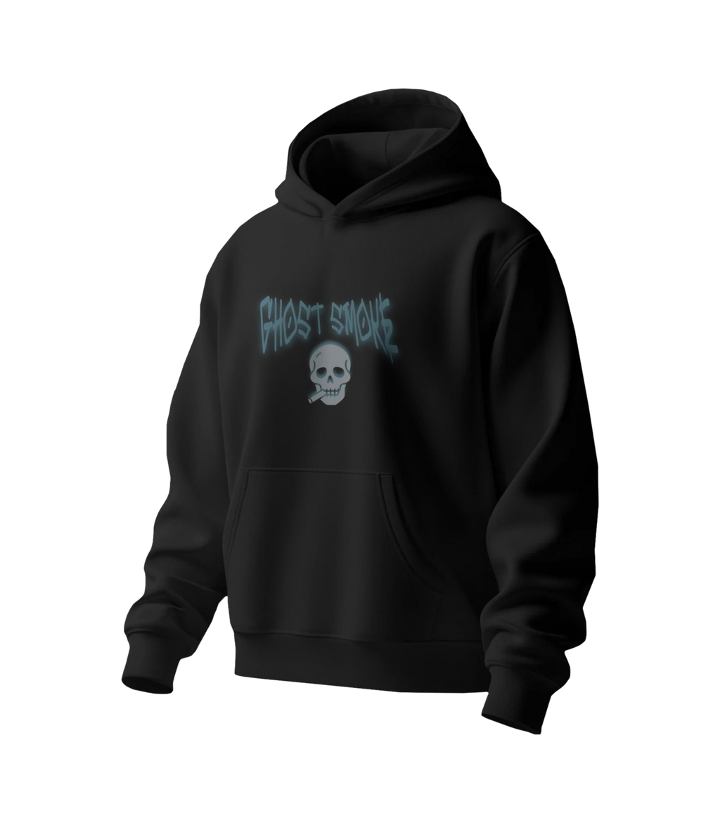 GHOST SMOKE OVERSIZED HOODIE