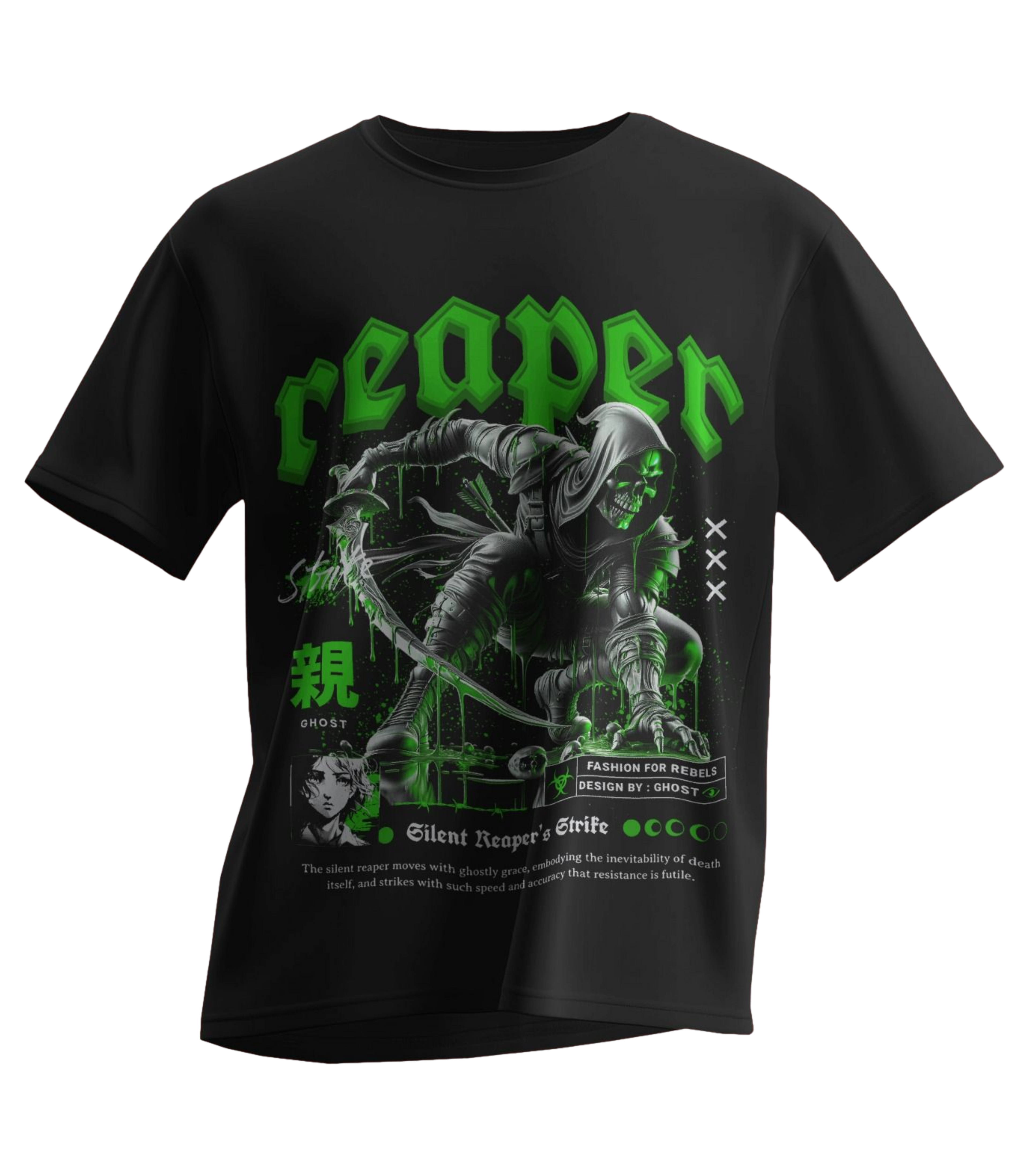 GHOST REAPER OVERSIZED TEE