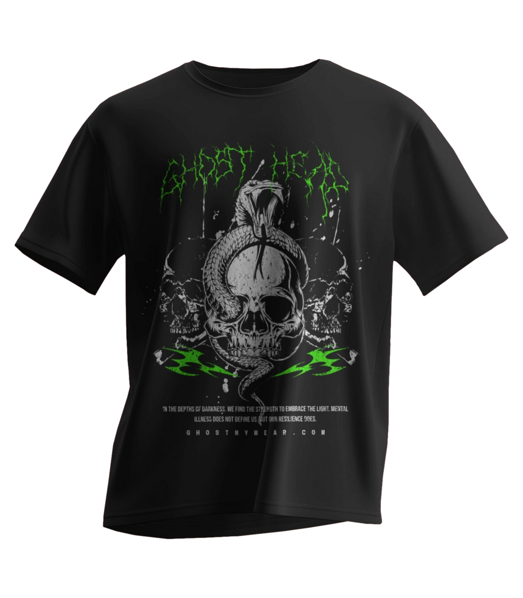 GHOST HEAD OVERSIZED TEE