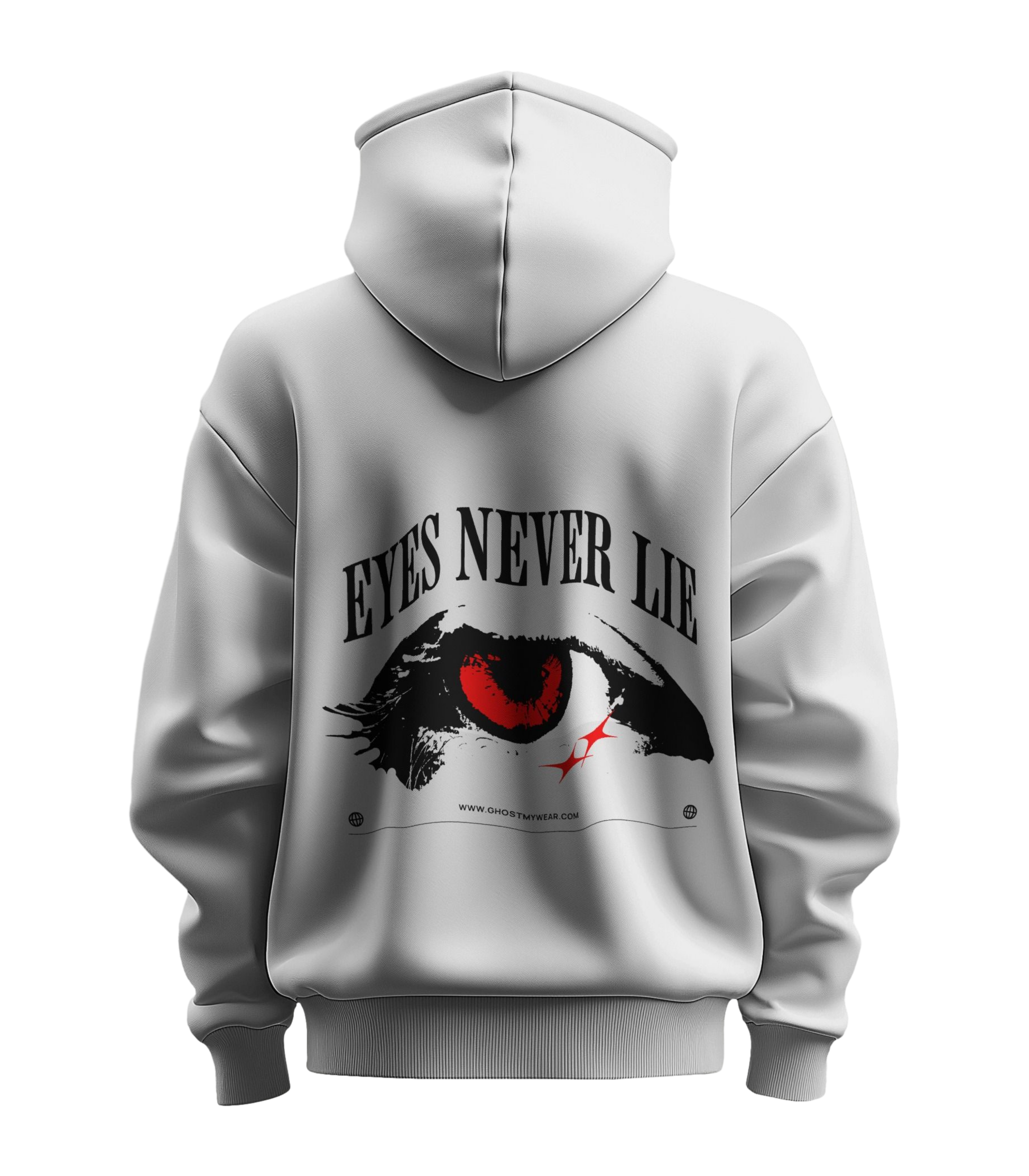 NEVER LIE OVERSIZED HOODIE