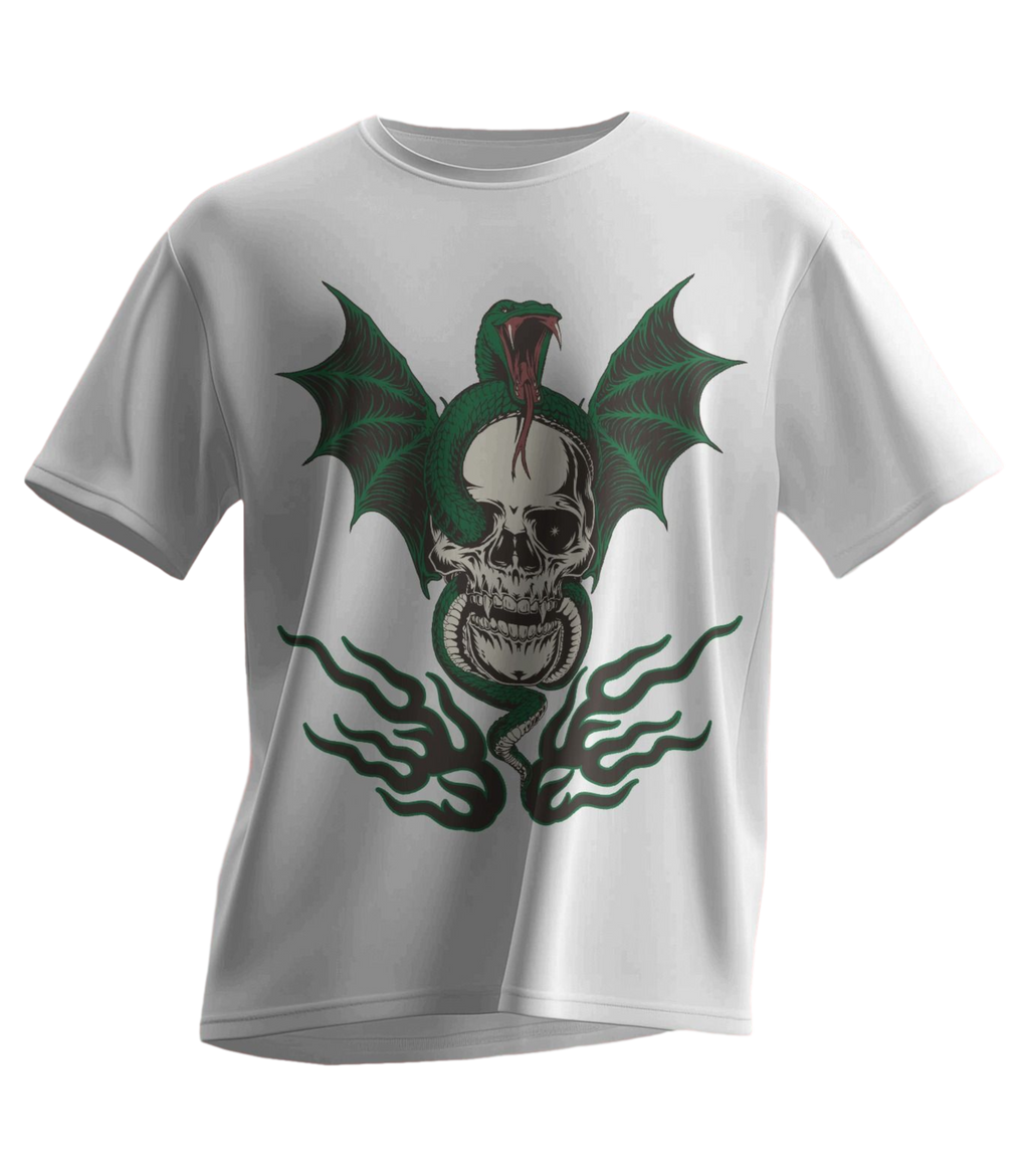 GHOST SNAKE OVERSIZED TEE