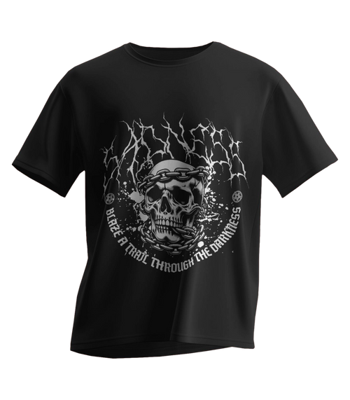 DARKNESS TERRY OVERSIZED TEE