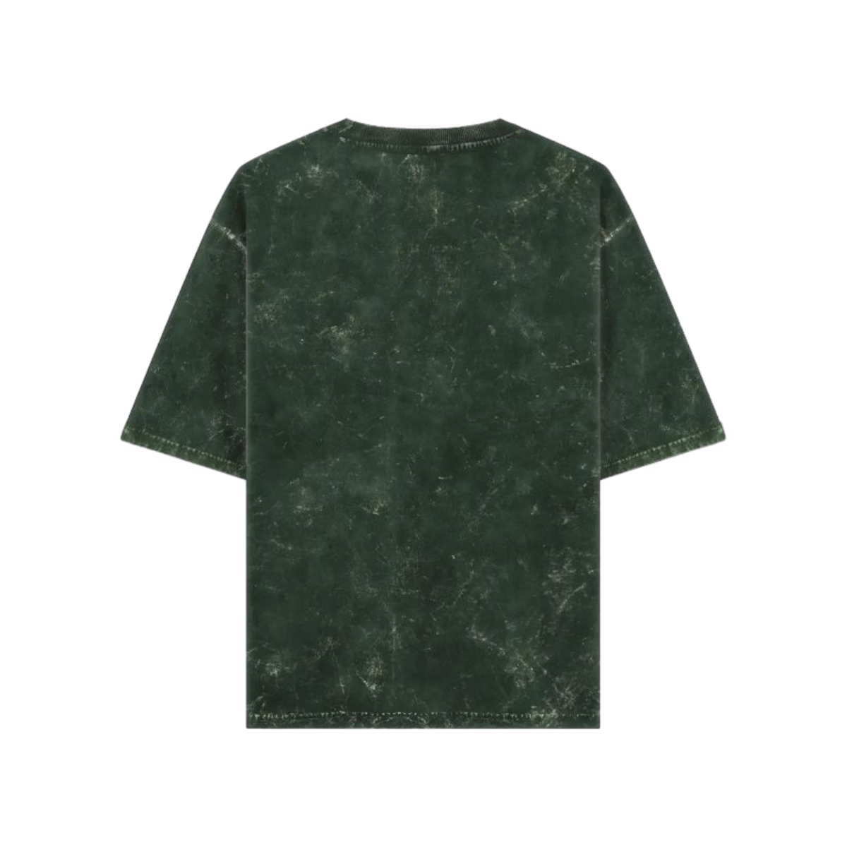 GHOST BOTTLE GREEN ACID WASHED OVERSIZED TEE
